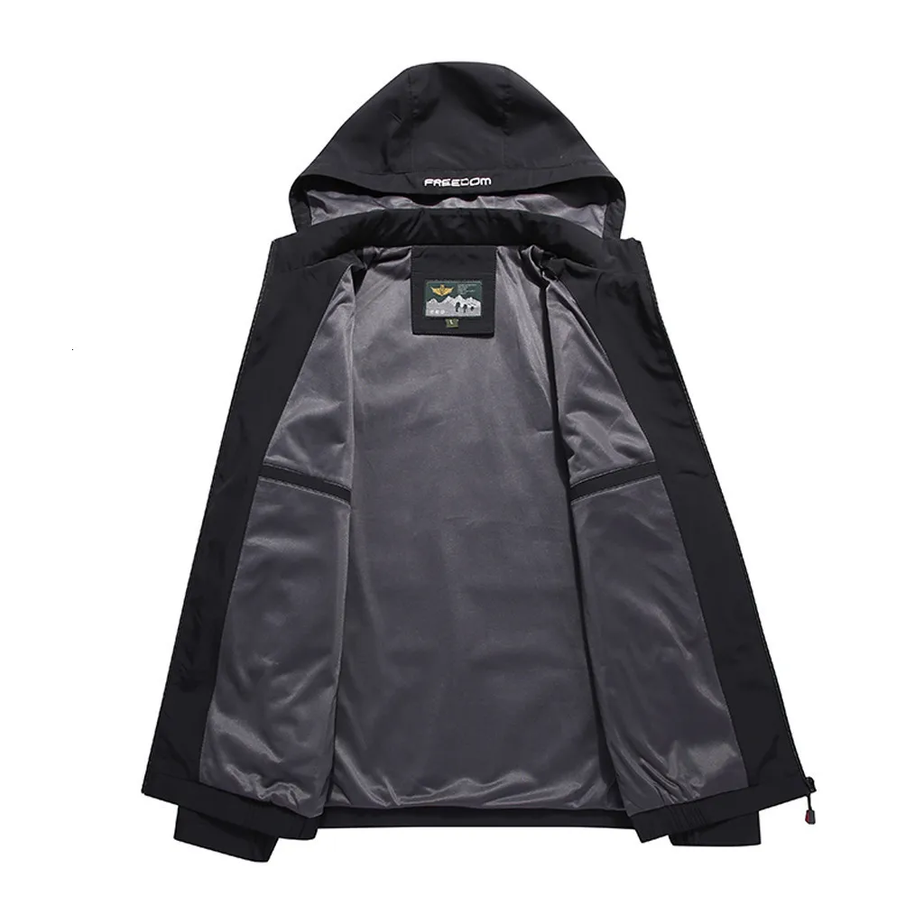 Стильная мужская ветровка Осень Зима куртка Кейп повседневная плюс размерные