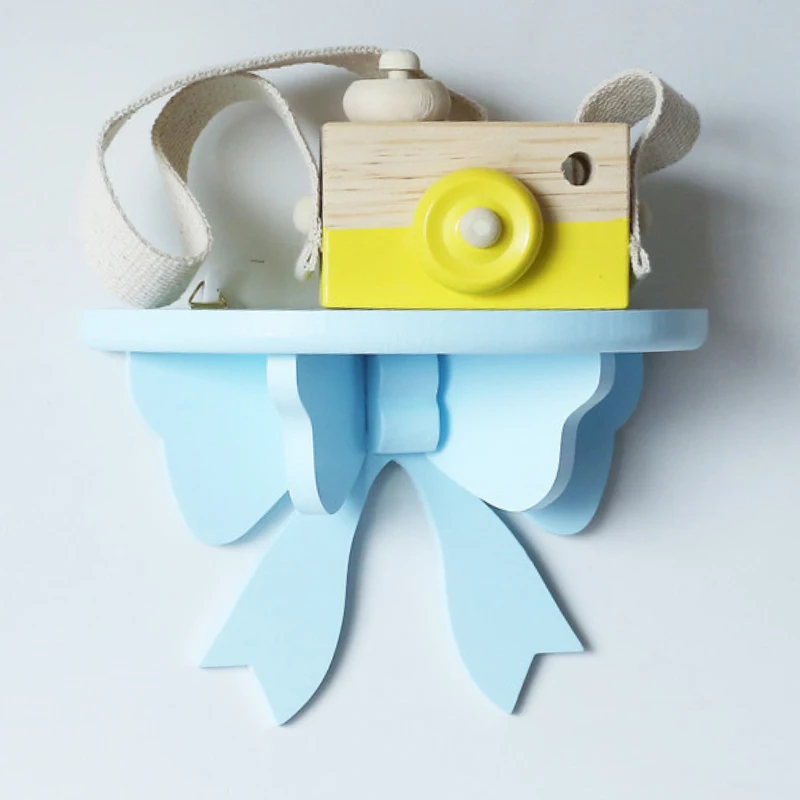 Полка для хранения с деревянным бантом 1 шт. органайзер украшения детской комнаты