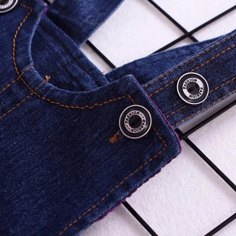 Джинсовые брюки DIIMUU для маленьких мальчиков 1 2 3 лет детские длинные комбинезоны