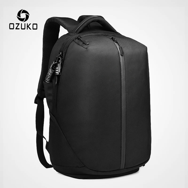 OZUKO рюкзак для ноутбука с защитой от кражи, школьная сумка с usb зарядкой, мужские 15,6 водонепроницаемые Рюкзаки для подростков, модные мужские рюкзаки для путешествий
