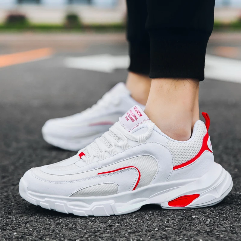 

Yuppy Soul New Men Fashion Shoes Men Casual Shoes Breathable Hard-Wearing Casual Shoe Comfortable Mesh Fabric Shoes