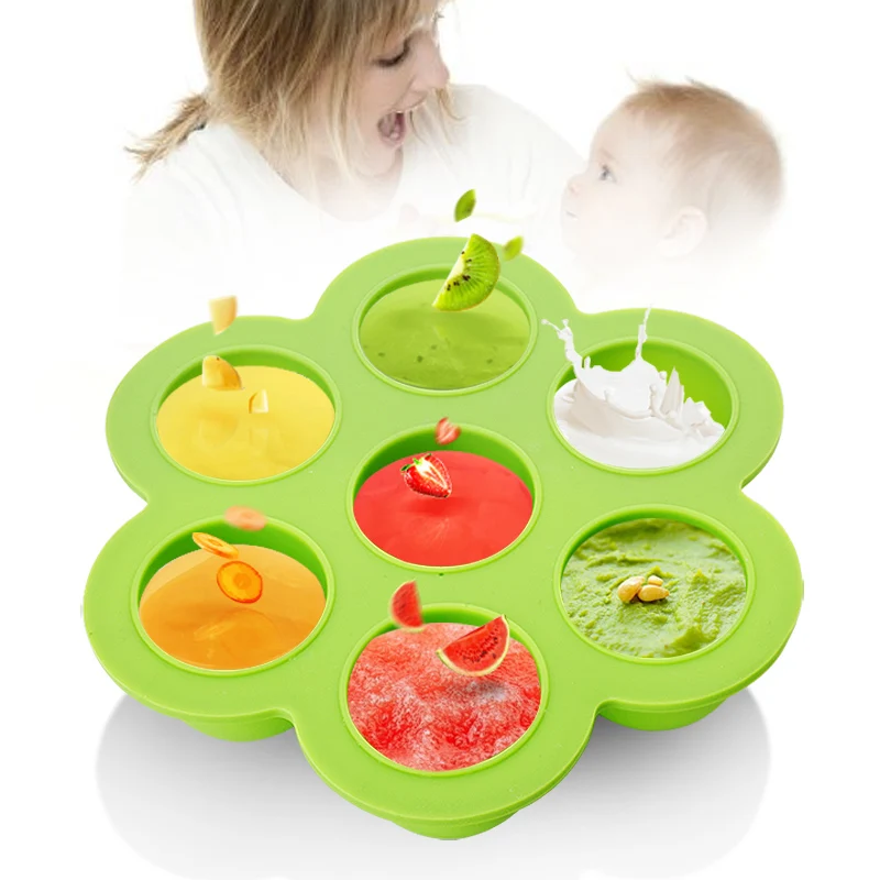 

Silicone Mold Ice Cream Flower Ice Cube Mold Creative Lollipop Sticks Frozen Box Molde Silicona Ice Tools With Lid EF50BM