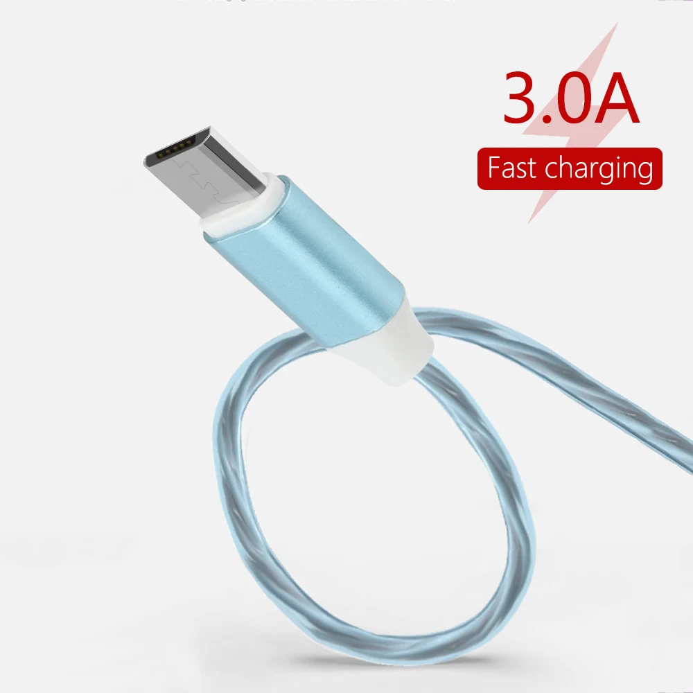 Светоизлучающая линия телефон со светодиодной подсветкой для зарядки iPhone x Mini USB C