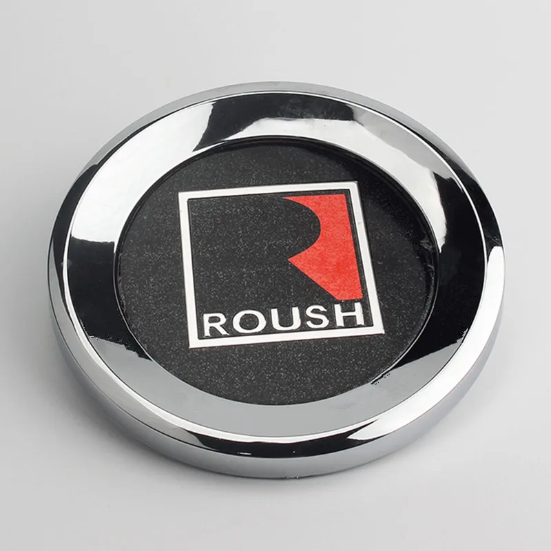 ROUSH Круговой 3D Кобра лошадь шаблон автомобиля хвост эмблема ABS значок наклейка для Ford Mustang 2010 GT 500 SO YEARS ROUSH LAGUNA SECA - Название цвета: ROUSH