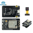 Модуль камеры Micro USB CH340G ESP32-CAM-MBESP32-CAM OV2640 с антенной, плата Wi-Fi Bluetooth для IOTсистемы умного дома
