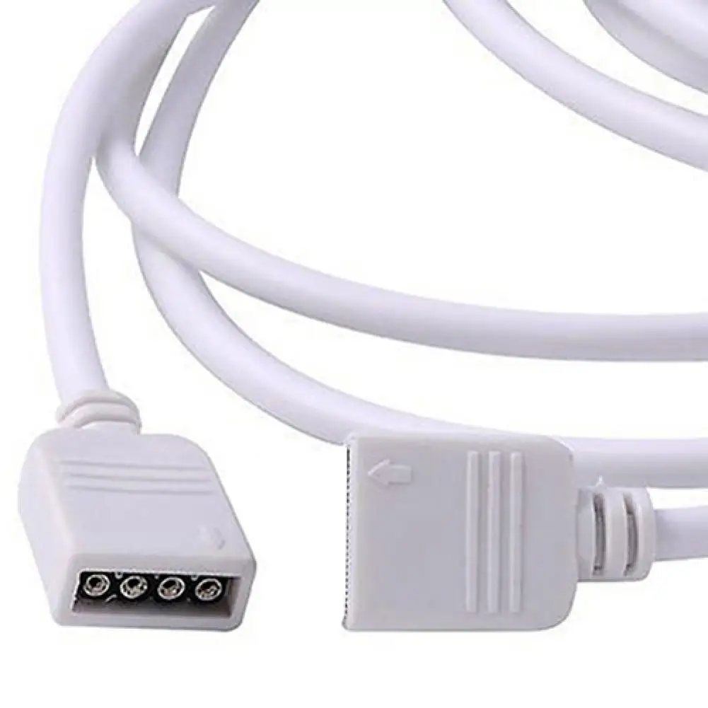 

1 шт., аксессуары для самостоятельной сборки, 4-контактный удлинитель, без сварки, соединитель кабеля для светодиодной ленсветильник RGB 5050 3528