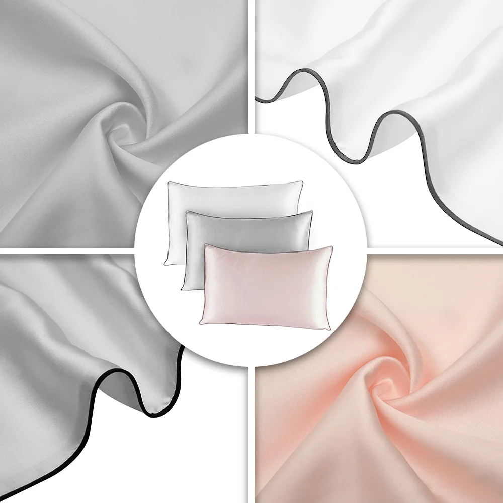 Наволочка для подушки из натурального шелка 74x48 см | Дом и сад