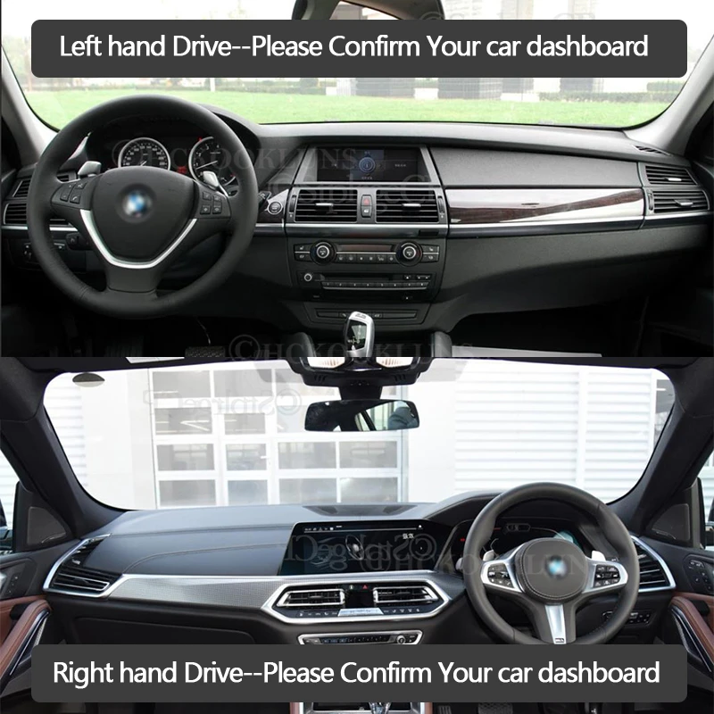 Dashboard Cover Protective Pad for BMW X6 E71 2008~2014 Car Accessories Dash Board Sunshade Anti-UV Carpet 2009 2010 2012 2013 | Автомобили