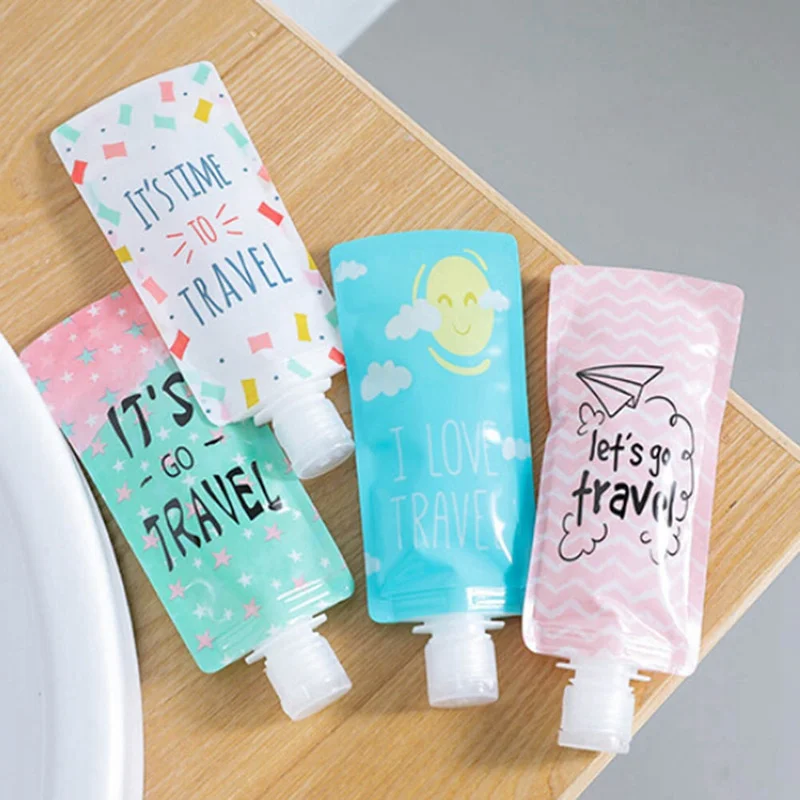 Портативные дозаторы мыла гелевые пакеты для душа сумка хранения жидкости