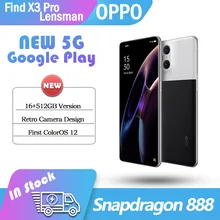 OPPO – SmartPhone Original Find X3 Pro, édition photographique Lensman, Snapdragon 888 16GBram 512GBrom 5G 65W Super VOOC2, Google Play  (2)