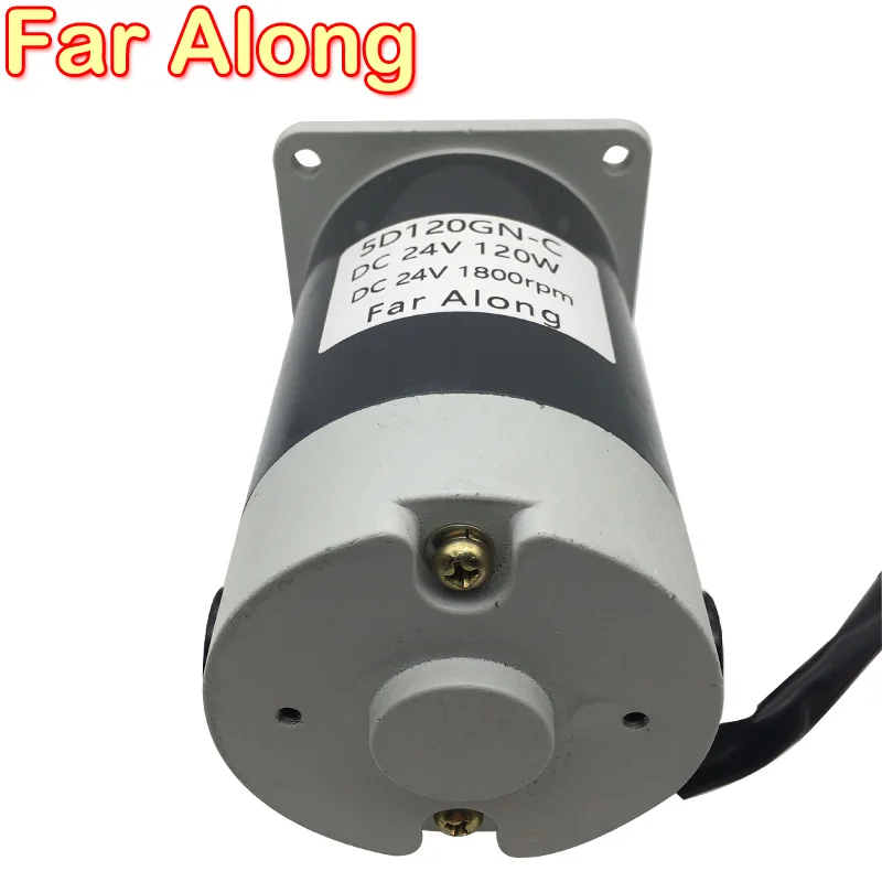 120W Electric Micro DC High Speed Motors 12V 24V 1800/3000RPM Long Life Adjustable Reversible Permanent Magnet Motor | Обустройство