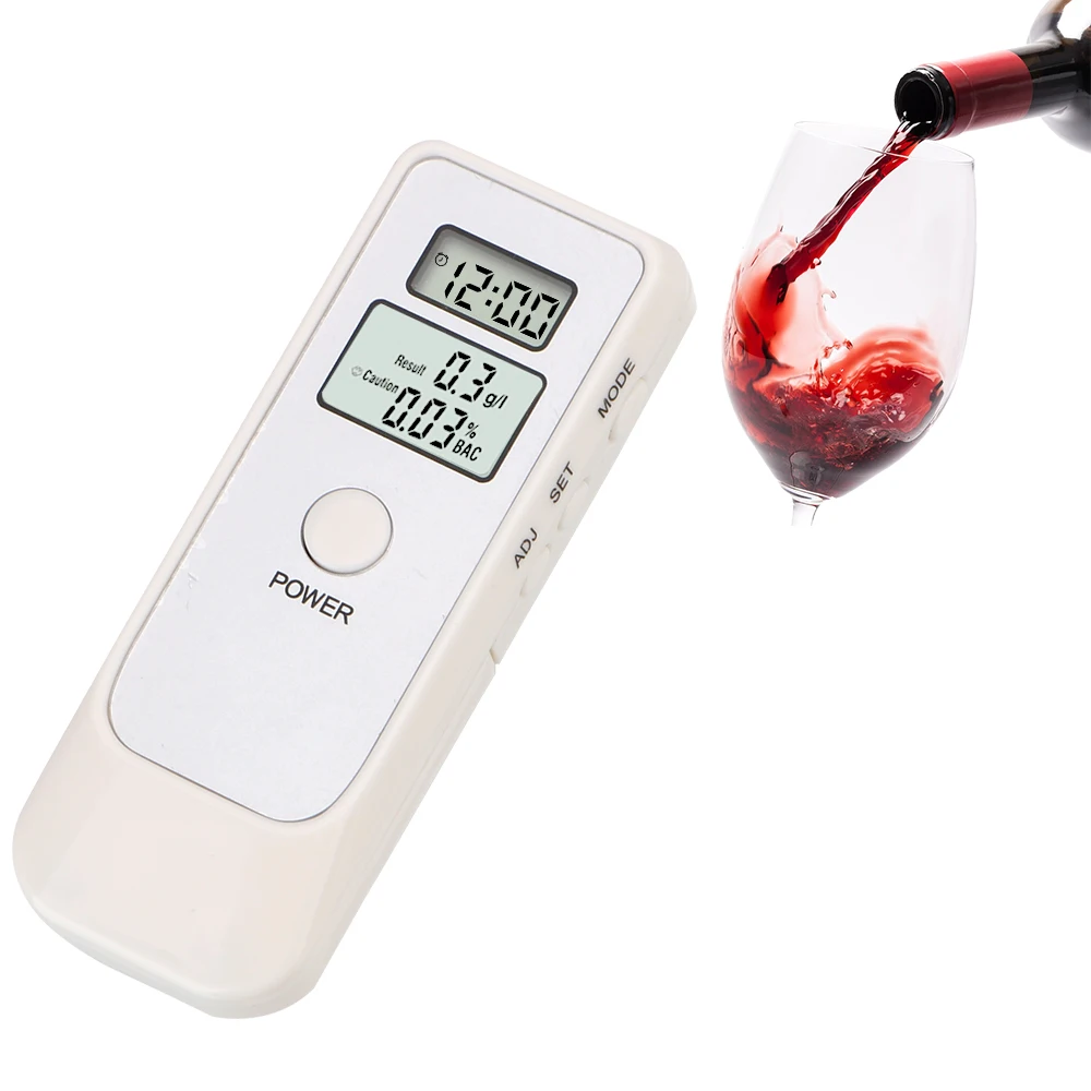 

Алкотестер с ЖК-дисплеем и подсветкой