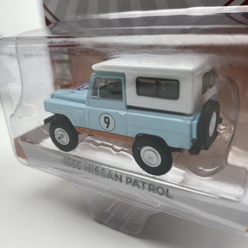 GreenLight 1:64 1955 Nissan патруль модель автомобиля из сплава металлические игрушки для детей литая под давлением