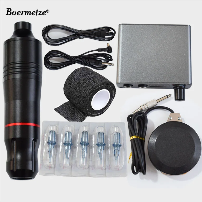 Набор картриджей для тату ручка ротационной тату-машинки иглы источник питания