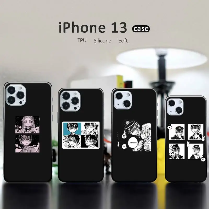 

Jamular Toilet Bound Hanako Kun Phone Case for iPhone 13 12 11 mini pro XS MAX XR 8 7 6 6S Plus X 5S SE 2020