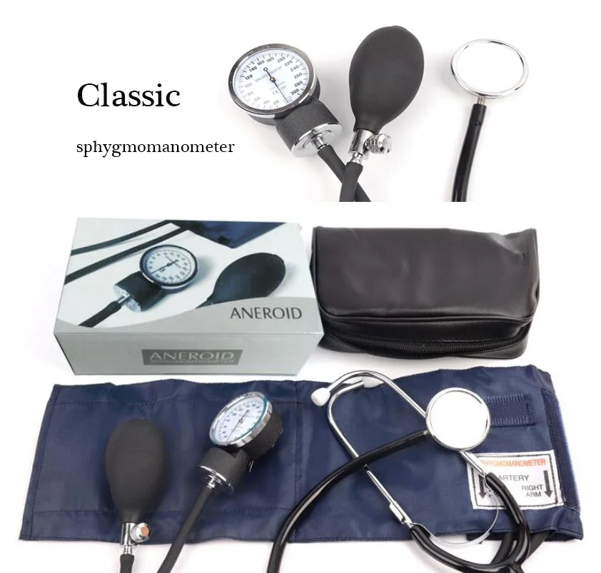 Классический сфигмоманометр профессиональный стетоскоп ручной манжет монитор