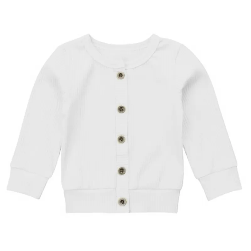 Кнопка для детской одежды весенне осенний кардиган с длинным рукавом