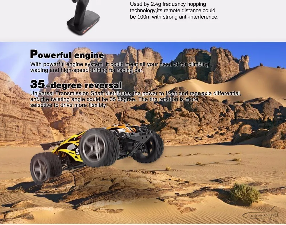 Поступление WLtoys 12404 RC гоночный автомобиль 45 км/ч 1:12 4WD RC Гусеничный 2,4 GHz 2CH брызгозащищенный пылезащитный RC дрейф забавные игрушки для улицы