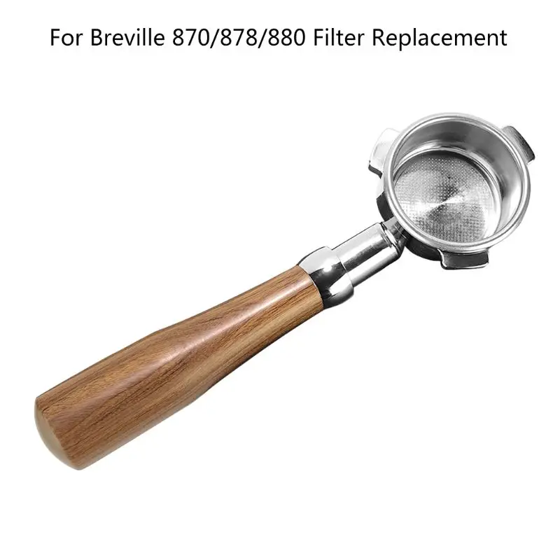 

54mm Coffee Bottomless Portafilter For Breville 870/878/880 Filter Replacement Dropshipping
