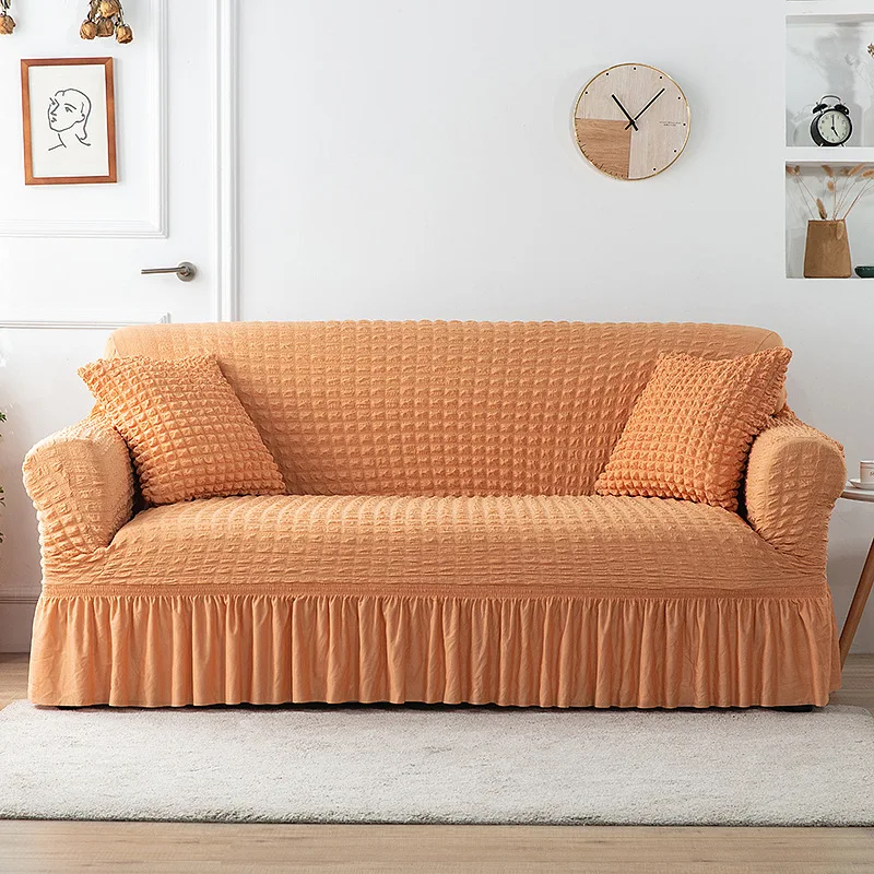 

Soft Thick Sofa Protector for Living Room Skin Affinity Sofa Cover 3 Seater