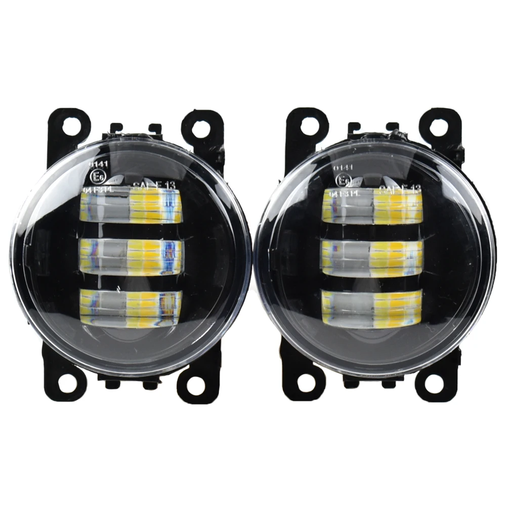 

Fog Light Assembly Car Front Bumper LED Fog Lamp DRL H11 12V For Peugeot 301 2012 2013 2014 2015 2016 2017 2018