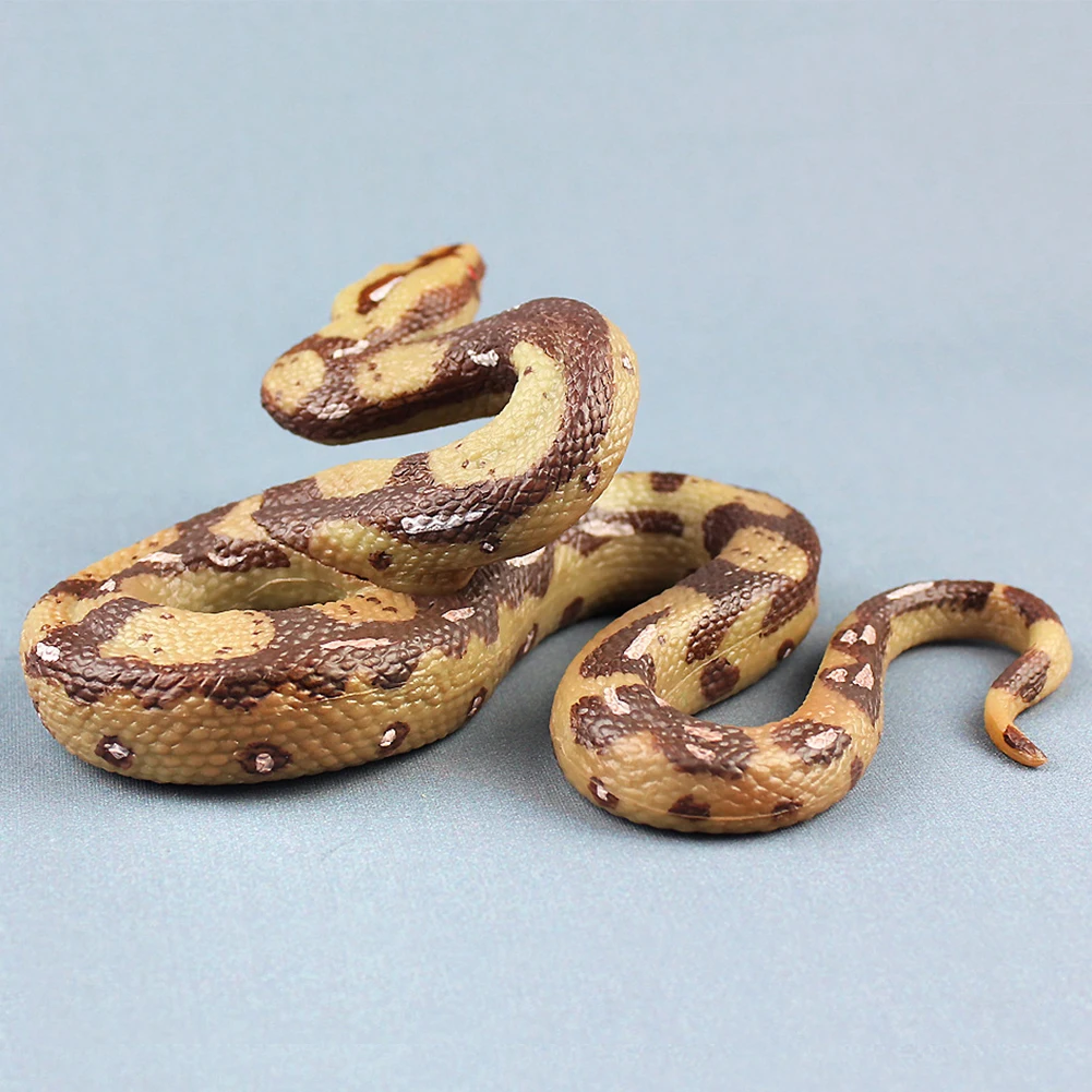 

Python Model Children Toys Animals Halloween PVC Garden Spoof Realistic Fake Snake Party Decoration Simulation Portable Horror