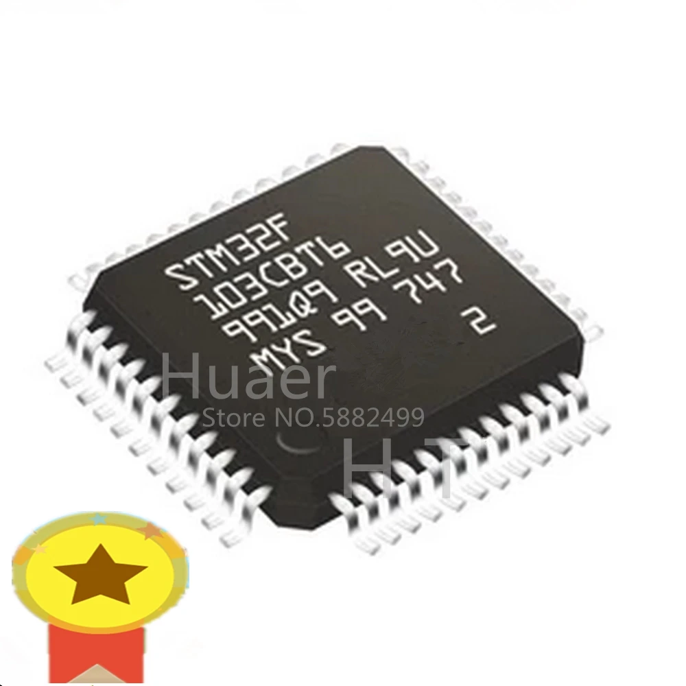 1 шт. новый оригинальный STM32F STM32F103CBT6 103CBT6 LQFP48 оригинальный|Реле| |