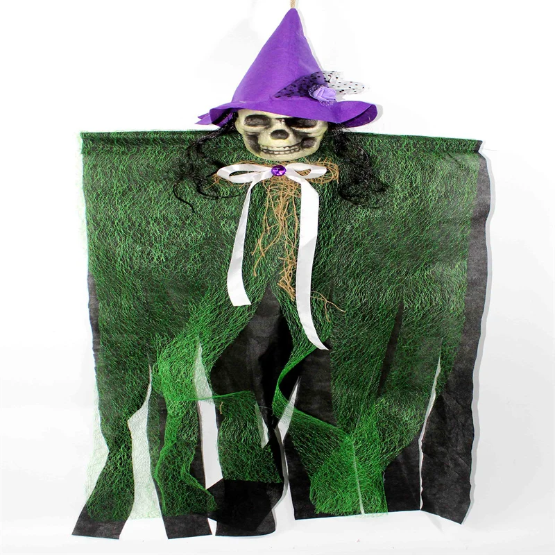

Хэллоуин кожух шарф подвесной дизайн горячая распродажа Хэллоуин кружевная ткань ведьма подвесной Призрак Хэллоуин комната бег подвеска