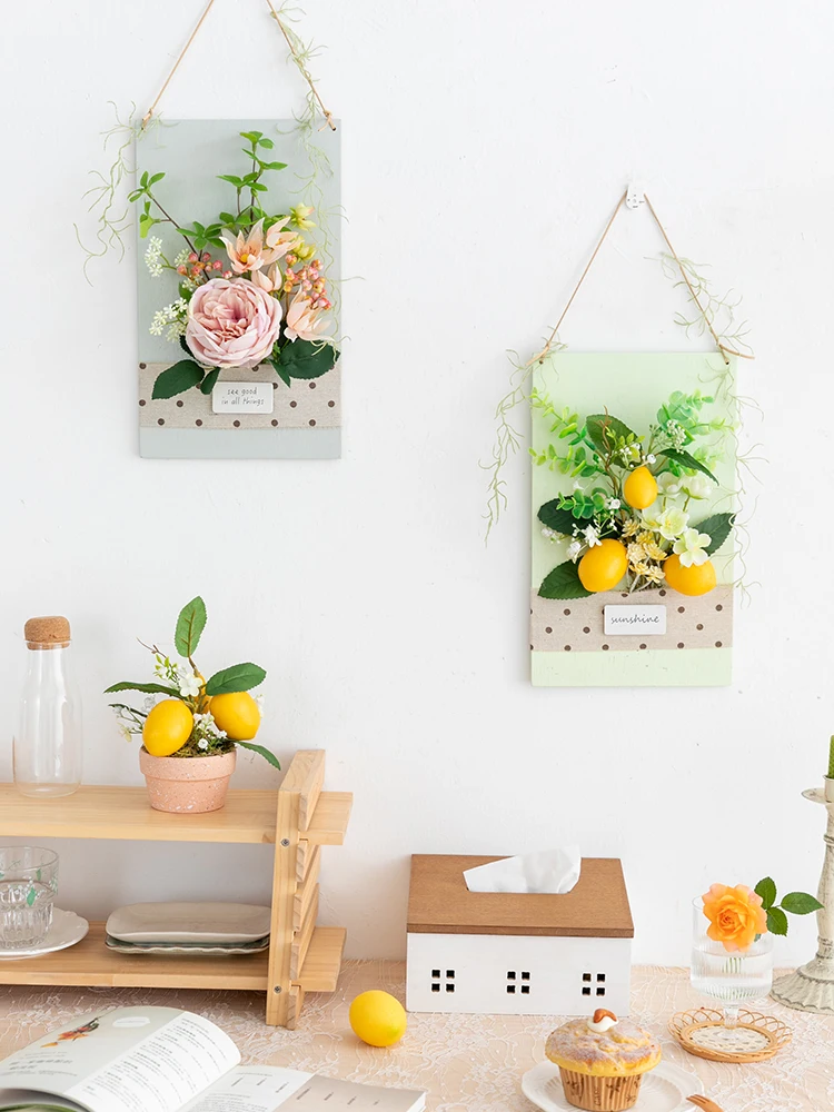 

Imitation flower background wall hanging painting home bedroom wall decoration