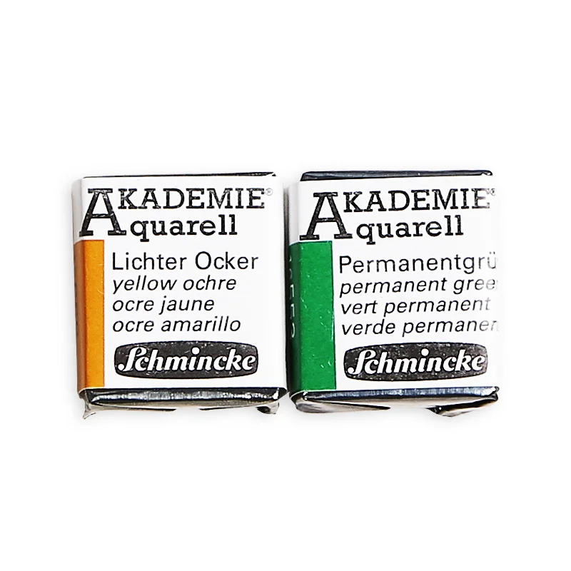 Германская Акварельная краска акриловая Сова 24 цвета Студенческая трубчатая