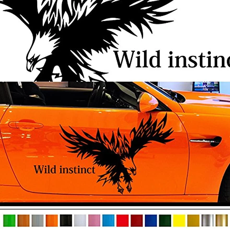 

2PC Universal Side Skirt Car Door Sticker Decal Automobiles Auto Accessories