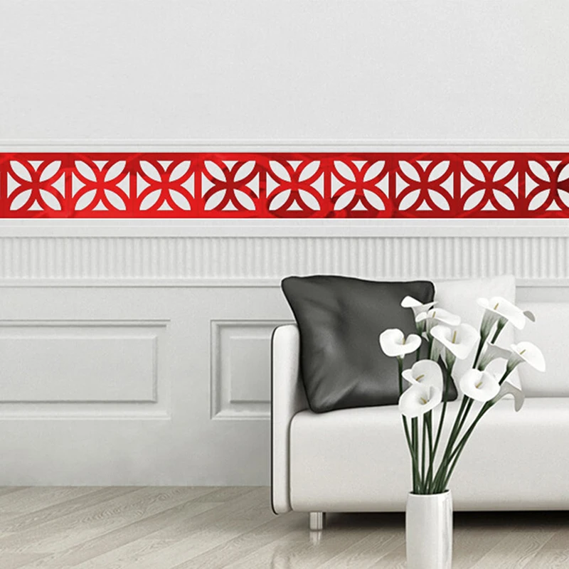 10 шт. стикер на стену клейкая мебельная пленка квадратный круглый домашний декор