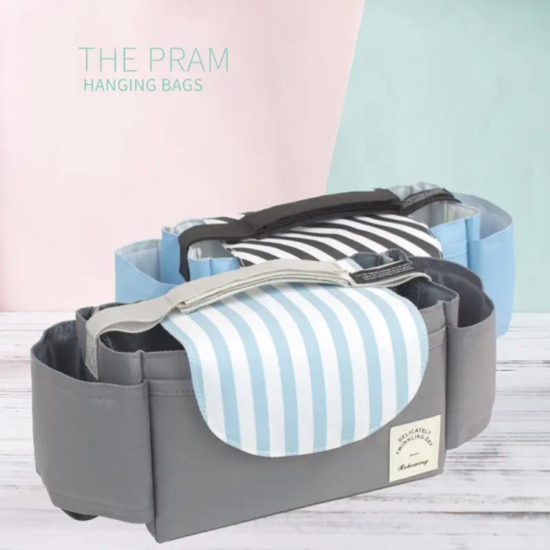 

Baby Bottle Storage Bag Holder Buggy Pram Pushchair Organiser Stroller Cup Diaper Bags Hanging Bag New Dropshipping