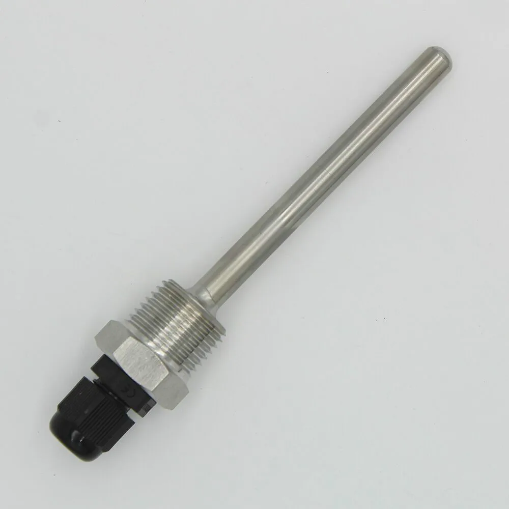Карманный погружной рукав Thermowell из нержавеющей стали 304 BSP 3/4 дюйма DN20 для макс. 6