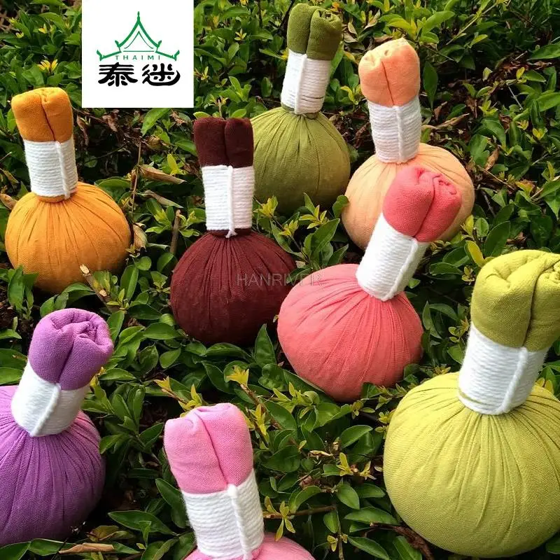 Thai herbal massage ball health spa medicine billiton essential oils care hot packs | Красота и здоровье