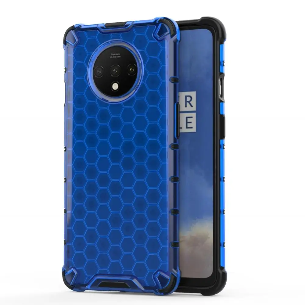 

Shockproof Case for Oneplus Nord 2 9R 7T Silicone Honeycomb Bumper Rubber Heavy Duty Protection Armor Cover For Oneplus 9 Pro