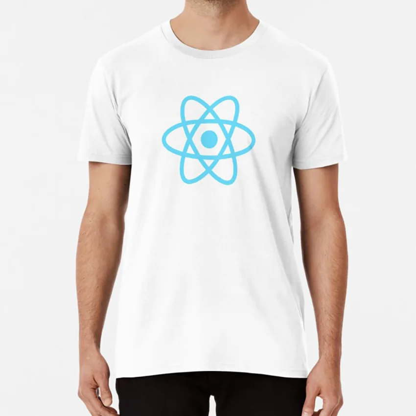 ReactJS React. js официальный логотип JavaScript Framework футболка reactjs react javascript framework