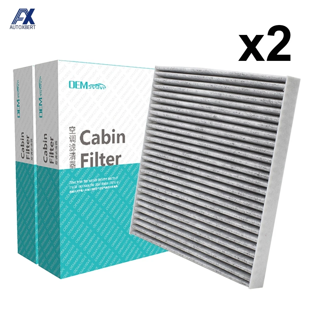 

2x Car Pollen Cabin Air Filter 87139-YZZ09 88508-01010 For Pontiac Vibe Toyota Tacoma 2003 2004 2005 2006 2007 2008 2009