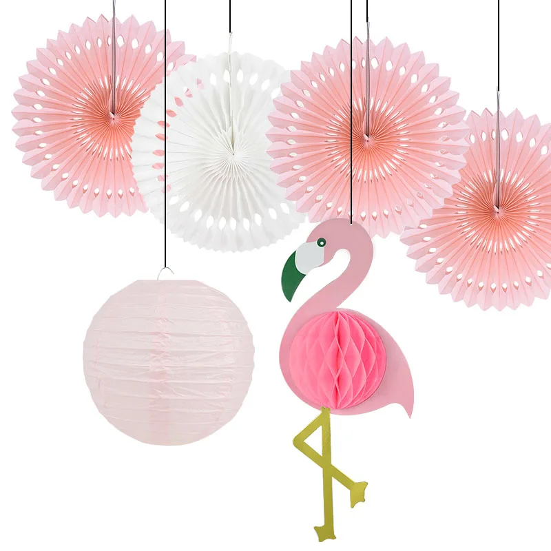 

1Set Hawaii Party Luau Flamingo Party Pink Flamingos Decor Pineapple Summer Party Birthday Girl Hawaiian Party Decor Tropical