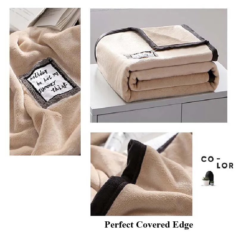 Утолщенное домашнее зимнее теплое одеяло 100x150 см Двухслойное детское стеганое |