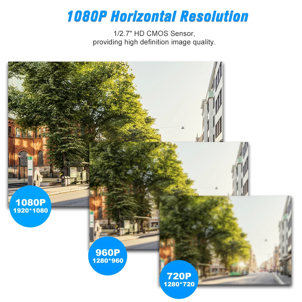 OWSOO 1080P камера беспроводной связи WiFi IP для домашнего наблюдения наружный монитор