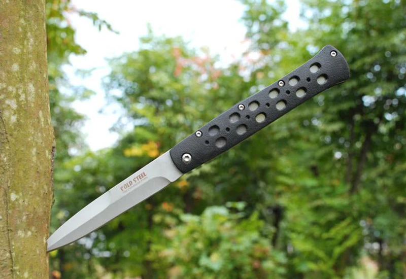 Тактический нож со складным лезвием из холодной стали для самообороны удобная