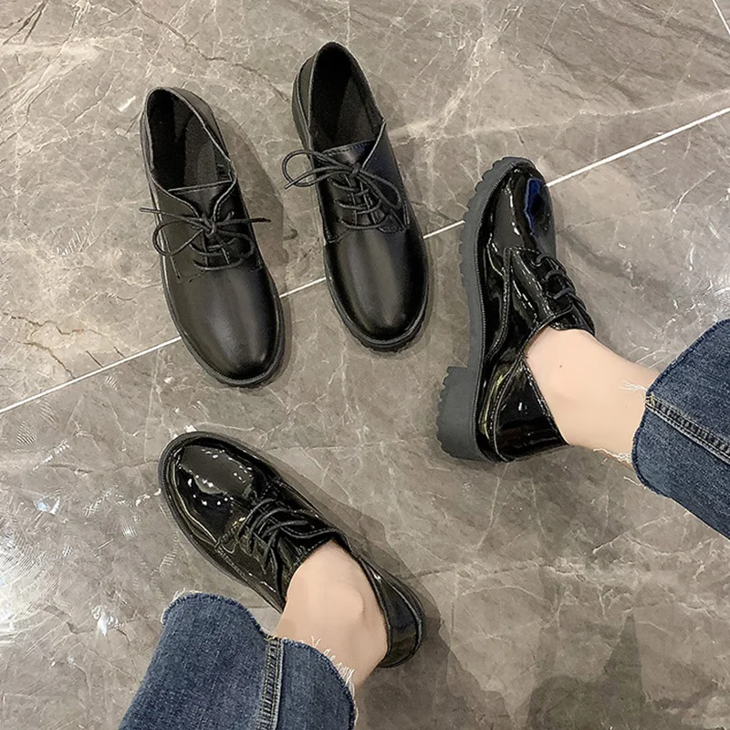 

Summer Shoes Ladies All-Match Oxfords Women's Modis British Style Female Footwear Round Toe Casual Sneaker 2021 Cross Comfortabl