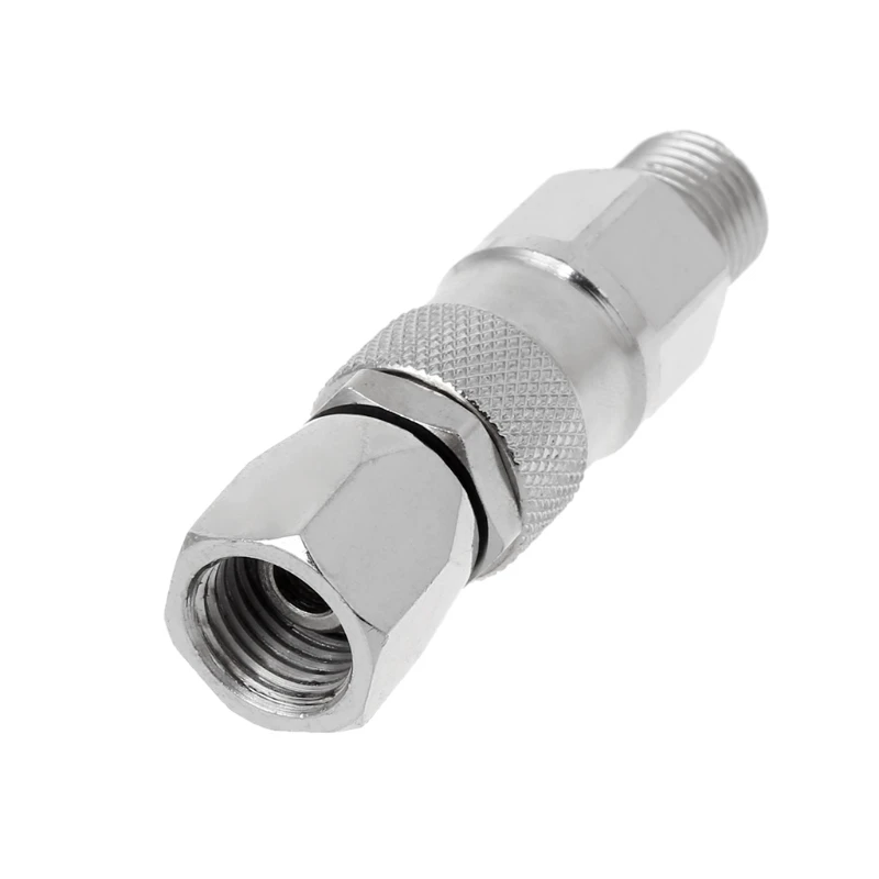 

1/4" Stainless Steel Airless Spray Hose Swivel Joint For Paint Guns Sprayers