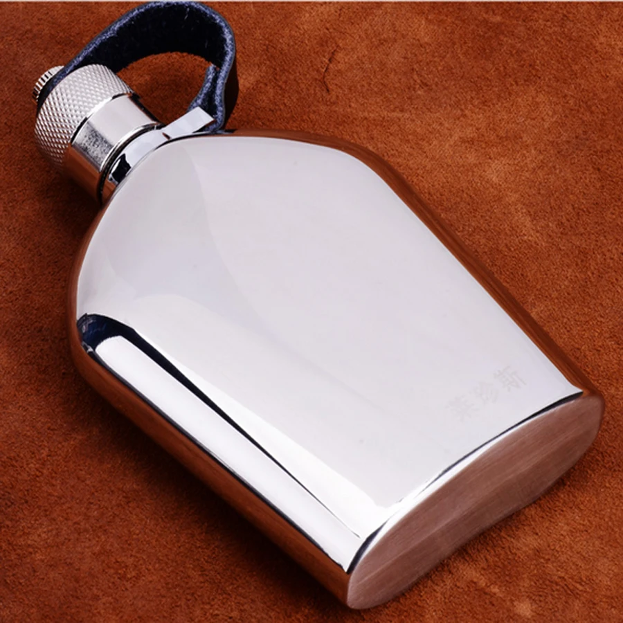 

Small Outdoor Portable Stainless Steel Hip Flask Flagon Bottle Metal Flasks Fiaschetta Cans Frasco De La Cadera Wine Pot W
