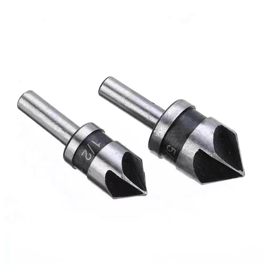 

Set Countersink Drill Bit Tool 5/8 & 1/2 6.35mm Countersink Boring Bore