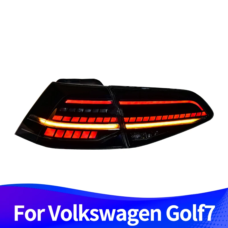 Хвост светильник в сборе для Volkswagen Golf 7 Mk7 2013 2017 Golf7 2018 Гольф 5 светодиодный стоп