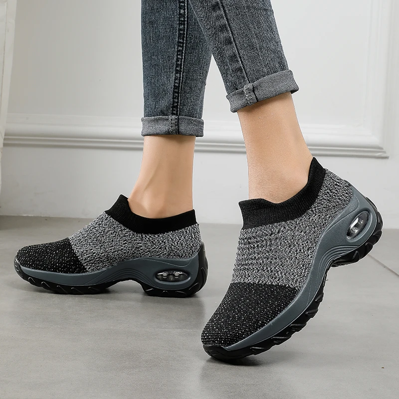 tenis mujer cheap 2020 Flats Sneakers Shoes Tennis shoes for Women Walking Fitness Anti-Skid Trainers zapatillas feminino | Спорт и