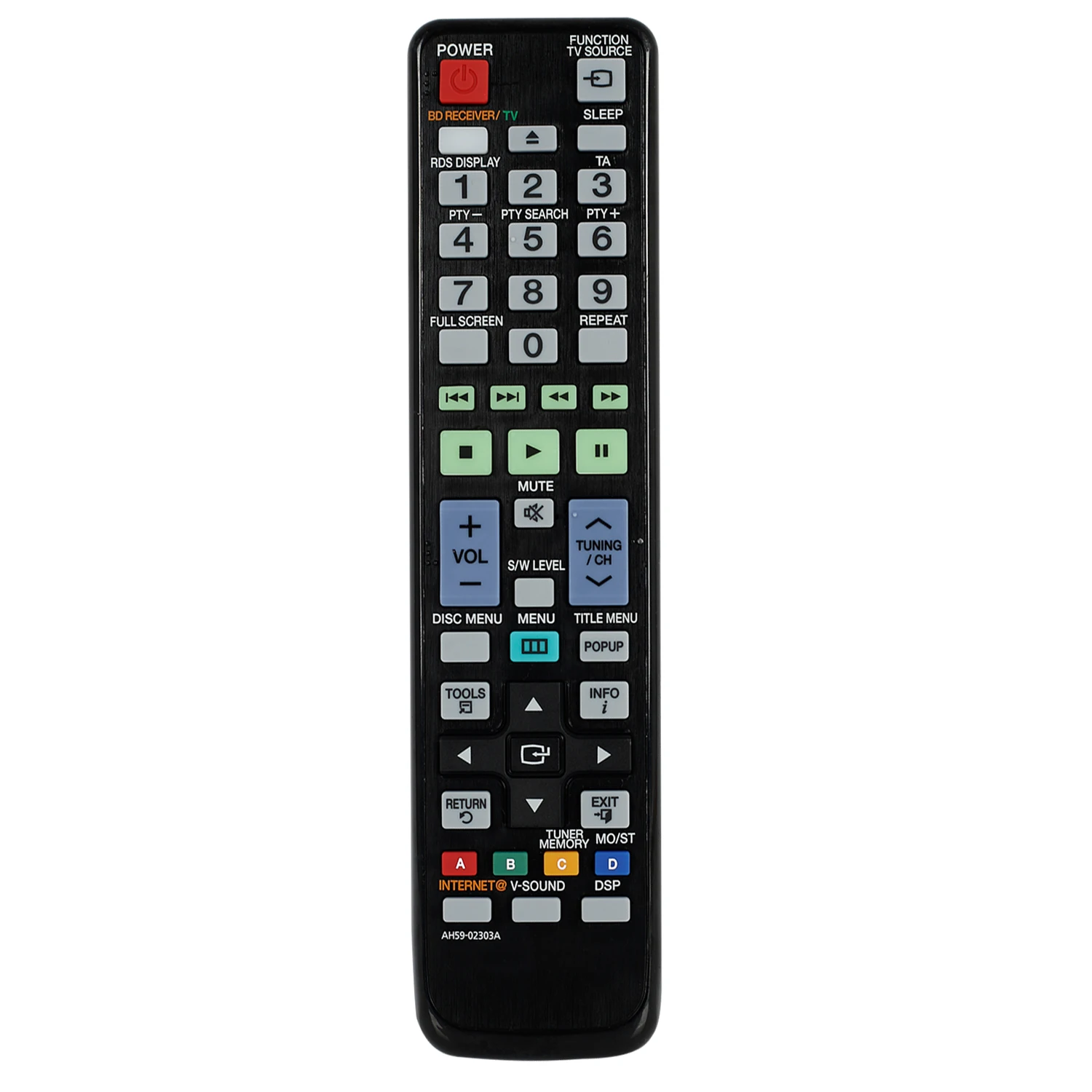 Пульт дистанционного управления подходит для Samsung AH59 02303A Blu Ray dvd плеер HT C5200 C5800 C6200