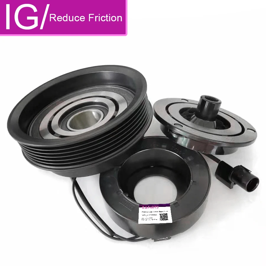 Для HYUNDAI Tucson KIA Sportage 2004-10 AC Компрессор сцепления 10PA17C 977012E500 97701-2E500 16250-2920K 86A091-0173